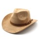 Amazon's new European and American style woolen hats, suede, and couple's woolen western cowboy hats.