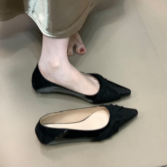 2025 new French design and elegant style Women's flat-toe shoes, gentle patchwork commuter shoes; French-style flat-toe slip-on slip-on mules for summer women; open-toe platform sandals for women, 2024 new summer high-heeled, thick-heeled, fairy-style Rom 2025 new French design and elegant style Women's flat-toe shoes, gentle patchwork commuter shoes; French-style flat-toe slip-on slip-on mules for summer women; open-toe platform sandals for women, 2024 new summer high-heeled, thick-heeled, fairy-style Rom