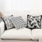 Tufted pillows, ethnic style pillowcases, home decor, living room sofa and bed cushions, removable and washable cotton and linen lumbar support pillows