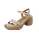 Waterproof nude high heels for women, 2025 new style, retro square-toed, open-toed sandals. Waterproof nude high heels for women, 2025 new style, retro square-toed, open-toed sandals.