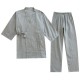 Wholesale men's double-layer gauze kimono pajamas, Japanese-style steaming loungewear, sweat-wicking and breathable loungewear. Wholesale men's double-layer gauze kimono pajamas, Japanese-style steaming loungewear, sweat-wicking and breathable loungewear.