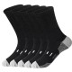 Large-size men's mid-calf sports cotton socks, breathable, sweat-wicking, waisted, non-slip, thin casual basketball and running socks