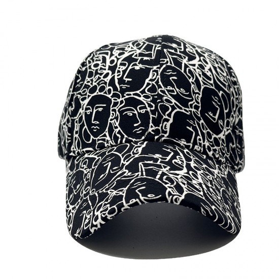 New cross-border fashionable cartoon-printed baseball caps, spring and summer outdoor travel caps, and sun protection caps. New cross-border fashionable cartoon-printed baseball caps, spring and summer outdoor travel caps, and sun protection caps.