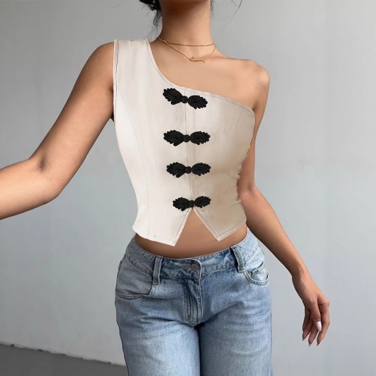 Fashionable square-neck puff-sleeved hip skirt for women, 2025 spring/summer new style, pleated waist slimming short-sleeved sexy dress Fashionable square-neck puff-sleeved hip skirt for women, 2025 spring/summer new style, pleated waist slimming short-sleeved sexy dress