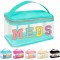 Children's Girls' Cute Cat embroidered double-pocket backpack, classic backpack perfect for little girls and kindergarteners.
