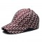 New cross-border printed fish scale plaid baseball caps, men's and women's sun protection, casual and versatile outdoor caps, wholesale.