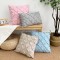 Cross-border Nordic INS pink chenille ghost pillows, cute and playful living room sofa pillowcases