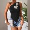 Versatile European and American professional shirt for women: pink and white stripes, contrasting design, waist-hugging, slimming short-sleeved shirt top