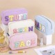 Cross-border cotton down backpack, 2024 new embroidered space cotton backpack, stylish shiny backpack