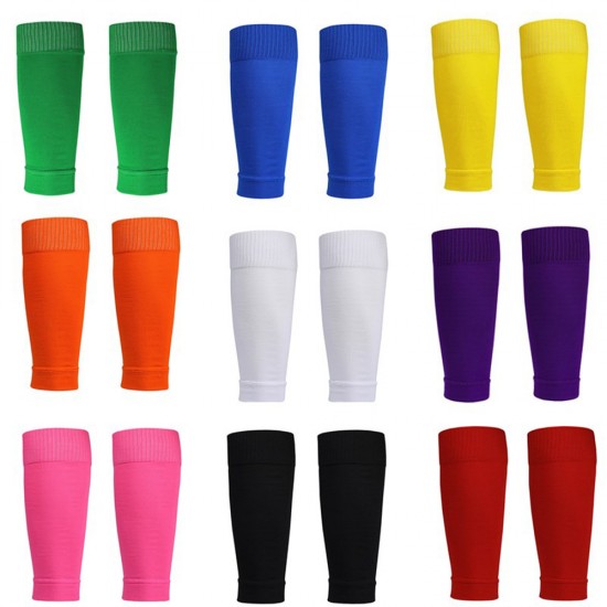 Men's long football shin guards and socks. Anti-friction calf protection for soccer socks Men's long football shin guards and socks. Anti-friction calf protection for soccer socks