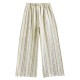 Spring and summer women's pajamas, pure cotton double-layer gauze, thin, open-front, long-sleeved, heart-shaped loungewear, two-piece set