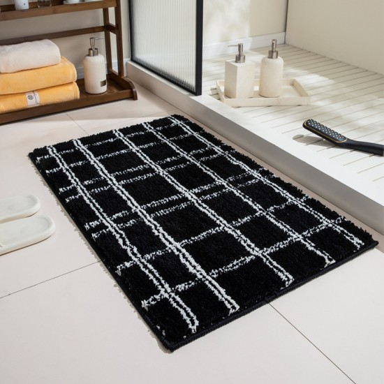 Simple cream-style home floor mats, new style entrance doormats, three-dimensional, wear-resistant, odor-free living room and bedroom carpets