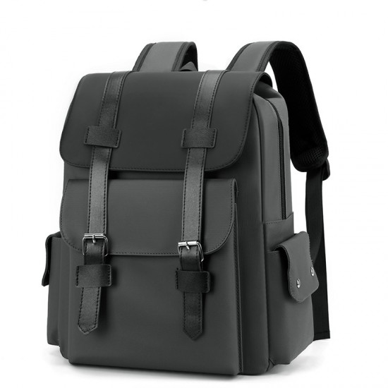 Hot-selling Men's Backpack, Simple, Solid Color, Multifunctional, Large Capacity, New Men's Business Backpack