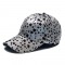 New cross-border spring and summer five-pointed star print men's and women's baseball caps, sun visors, five-pointed star print hats.