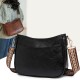Cross-border soft leather women's commuter underarm bag, casual women's shoulder bag, large-capacity retro crossbody bag