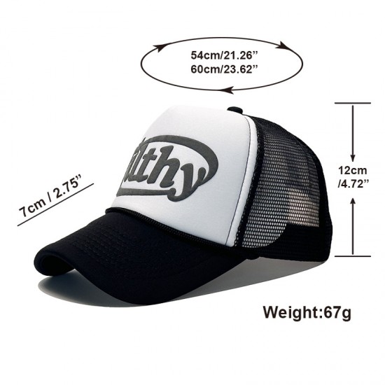New English lettered embroidered colorblock baseball caps, men's and women's sun visor mesh coconut tree trucker hats, wholesale New English lettered embroidered colorblock baseball caps, men's and women's sun visor mesh coconut tree trucker hats, wholesale
