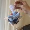 Cute Cute Cartoon Puppy Fridge Magnet, Creative Tilted Head Trimming Animal Magnetic Ornament, Perforated Board Decoration