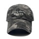 Cross-border PARTY lettered camouflage baseball caps, men's and women's streetwear caps, trendy outdoor hats, fashionable casual sun hats.