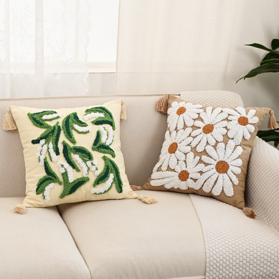 Nordic Instagram Chenille Leather Label Solid Color Pillowcase, B&B Hotel Cushion Cover, Living Room Sofa Bed and Bed Cushion Nordic Instagram Chenille Leather Label Solid Color Pillowcase, B&B Hotel Cushion Cover, Living Room Sofa Bed and Bed Cushion