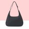 Cross-border corduroy cosmetic bag with letter embroidery, fashionable and casual women's travel toiletry bag