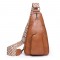 2023 women's waist bags, fashionable women's bags. Simple women's chest bag, cross-border European and American retro-style women's bag