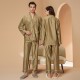 2023 new double-sided thickened comfortable cotton velvet couple's robes for men and women, plus-size plush bathrobes for autumn and winter.