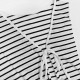 2025 European and American women's clothing, summer new knitted striped vest top, strappy shorts suit for women, European and American style.