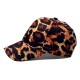 Cross-border new leopard print beanie for autumn and winter. Fashionable and versatile baseball caps for men and women, outdoor sun protection, sun visors, and trendy peaked caps.