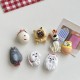 Cute cartoon puppy refrigerator magnet, creative tilted head hook-shaped small animal magnetic ornament, perforated board decoration. Cute cartoon puppy refrigerator magnet, creative tilted head hook-shaped small animal magnetic ornament, perforated board decoration.