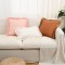 Cross-border ins, American pastoral pillowcases, lumbar support for living room sofas, embroidered lace lumbar support cushions