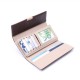 New cross-border women's wallet, long, Japanese and Korean style, fresh, solid color, PU leaf pendant, large-capacity clutch, wholesale. New cross-border women's wallet, long, Japanese and Korean style, fresh, solid color, PU leaf pendant, large-capacity clutch, wholesale.