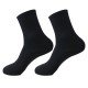 Amazon combed solid color sports socks, terry mid-calf socks, breathable and wear-resistant, thin, men's basketball socks