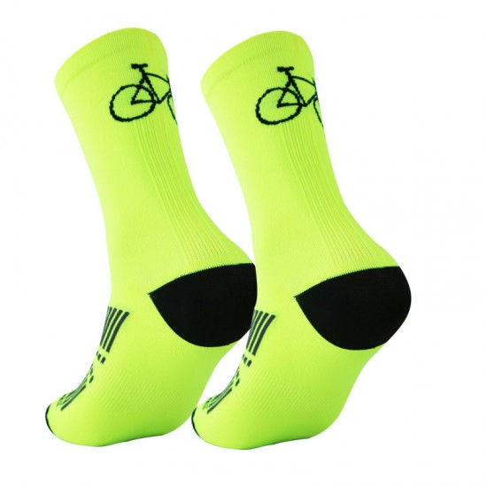 Amazon cross-border outdoor cycling socks, mid-calf socks, road cycling training socks, wholesale.