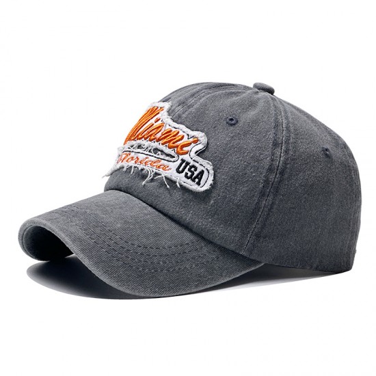 New Cross-border Washed and Distressed Ripped Baseball Cap, Men's Fashionable Retro Wide-brim, Face-enhancing Small Sun Visor Cap New Cross-border Washed and Distressed Ripped Baseball Cap, Men's Fashionable Retro Wide-brim, Face-enhancing Small Sun Visor Cap