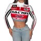 Motorcycle girl long-sleeved slim-fitting T-shirt top