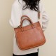 Women's bags, cross-border bags, new casual retro tote bags, fashionable and versatile shoulder and crossbody bags.