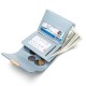 Factory Wholesale Short Wallet for Women, Korean Style, Fashionable and Simple, Small Fresh Tri-Fold Zippered Buckle Wallet and Coin Purse Factory Wholesale Short Wallet for Women, Korean Style, Fashionable and Simple, Small Fresh Tri-Fold Zippered Buckle Wallet and Coin Purse