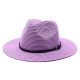 Colorful, 20-color summer foldable wide-brim straw hat for men and women, beach-style British Panama sun hat. Colorful, 20-color summer foldable wide-brim straw hat for men and women, beach-style British Panama sun hat.