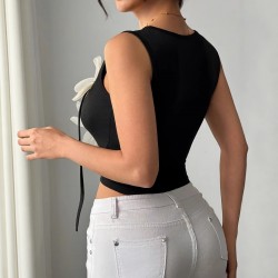European and American cross-border printed sleeveless skirt, 2025 summer new casual, fashionable, busty, strappy dress