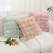 Cross-border Nordic INS Dutch velvet letter print Christmas festive lace pillows, sofa cushions, home decor