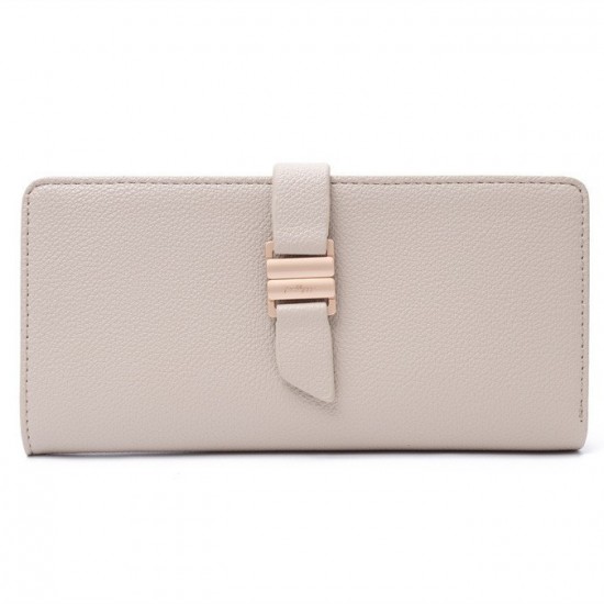Lianbu New Women's Wallet, Long PU Leather Bi-Fold Wallet, Luxury European and American Multifunctional Clutch Lianbu New Women's Wallet, Long PU Leather Bi-Fold Wallet, Luxury European and American Multifunctional Clutch