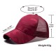 Cross-border new lambswool solid color baseball caps, autumn and winter outdoor leisure warm sun hats and caps wholesale.