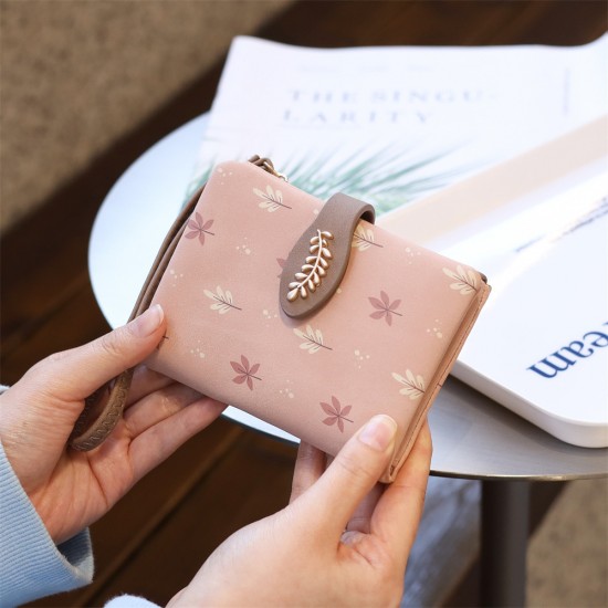 Pretty Women's Short Wallet, Korean-Style PU Printed Zippered Simple Zippered Coin Purse, In Stock Wholesale Pretty Women's Short Wallet, Korean-Style PU Printed Zippered Simple Zippered Coin Purse, In Stock Wholesale