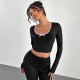Cross-border women's summer niche design, backless bow embroidered solid color, loose and versatile camisole top.