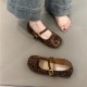 2025 Summer New Women's Round-Toed Nude Mesh Strap Stiletto Sandals, Gentle Women's Slippers 2025 Summer New Women's Round-Toed Nude Mesh Strap Stiletto Sandals, Gentle Women's Slippers
