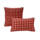 Nordic ins style 3D checkerboard lambskin cushions for living room sofas and offices, lumbar support pillow covers Nordic ins style 3D checkerboard lambskin cushions for living room sofas and offices, lumbar support pillow covers