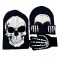 Cross-border new autumn and winter skull luminous knitted hat, Skull Skeleton Hat, Halloween pullover