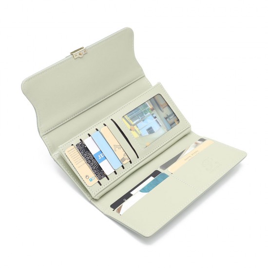 Lianbu new leather goods wallet, long, PU, printed, tri-fold, multi-card slot, multi-functional, large-capacity clutch. Lianbu new leather goods wallet, long, PU, printed, tri-fold, multi-card slot, multi-functional, large-capacity clutch.
