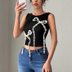 2025 Spring/Summer new women's clothing: fresh, elegant, sweet, and cute, waist-hugging, polka-dot, suspender dress