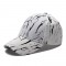 New cross-border Amazon summer sun protection, fashionable casual baseball caps with gold foil, trendy influencer caps for men and women.